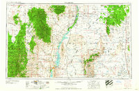 Tularosa 1958 topographic map thumbnail