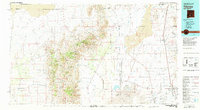 Tularosa 1981 topographic map thumbnail