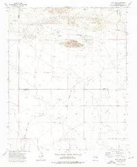 Tule Lake 1973 topographic map thumbnail