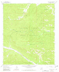 Turkey Peak 1963 topographic map thumbnail