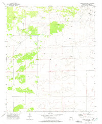 Turkey Ridge NE 1972 topographic map thumbnail