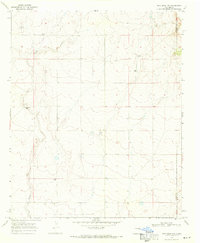 Twin Mesa NW 1968 topographic map thumbnail