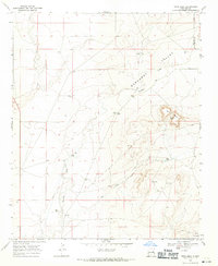 Twin Mesa 1968 topographic map thumbnail