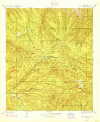 Twin Sisters 1948 topographic map thumbnail