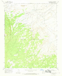 Two Grey Hills 1966 topographic map thumbnail