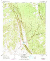 Upper Nutria 1963 topographic map thumbnail