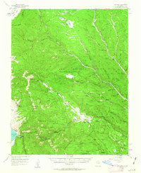 Ute Park 1955 topographic map thumbnail