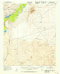 Val Verde 1948 topographic map thumbnail