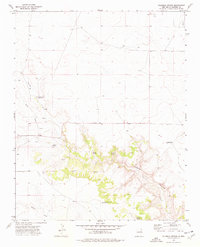 Valencia Spring 1973 topographic map thumbnail