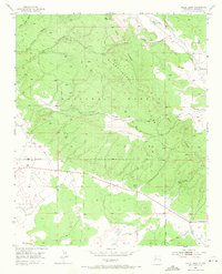 Valle Largo 1952 topographic map thumbnail