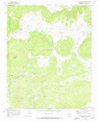 Valle San Antonio 1970 topographic map thumbnail