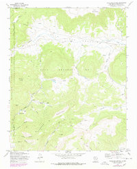 Valle San Antonio 1970 topographic map thumbnail