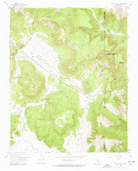Valle Toledo 1952 topographic map thumbnail