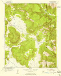 Valle Toledo 1952 topographic map thumbnail