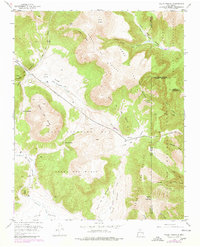 Valle Toledo 1952 topographic map thumbnail