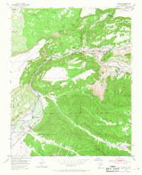 Velarde 1953 topographic map thumbnail