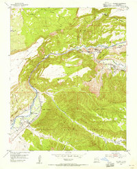Velarde 1953 topographic map thumbnail