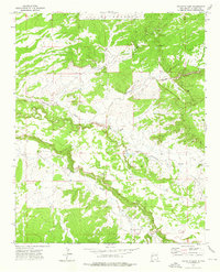 Venadito Camp 1972 topographic map thumbnail