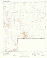 Victorio Ranch 1965 topographic map thumbnail
