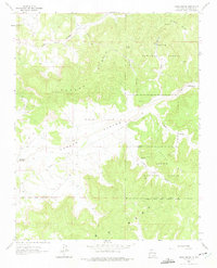 Vigas Canyon 1963 topographic map thumbnail