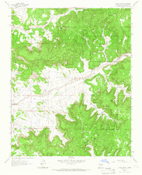 Vigas Canyon 1963 topographic map thumbnail
