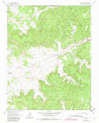 Vigas Canyon 1963 topographic map thumbnail