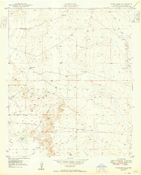 Wade Ranch 1949 topographic map thumbnail