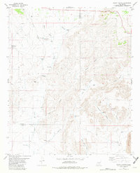 Wagon Canyon 1982 topographic map thumbnail