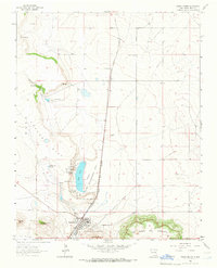 Wagon Mound 1964 topographic map preview