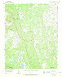 Washington Pass topographic map thumbnail