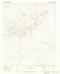 Watts Hill 1967 topographic map thumbnail