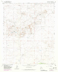 Watts Hill 1967 topographic map thumbnail