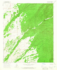 Welty Hill 1964 topographic map thumbnail