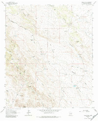 Werney Hill 1963 topographic map thumbnail