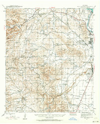 West Carlsbad 1943 topographic map thumbnail