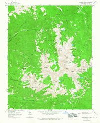 Wheeler Peak 1963 topographic map thumbnail