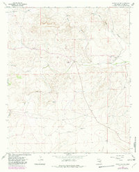 White Flat SE 1967 topographic map thumbnail