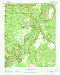 White Rock 1952 topographic map thumbnail