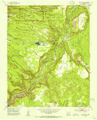 White Rock 1952 topographic map thumbnail