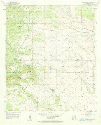 White Signal 1950 topographic map thumbnail