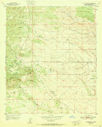White Signal 1951 topographic map thumbnail
