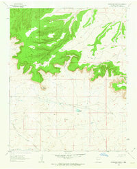 Whitehorse Rincon 1961 topographic map preview