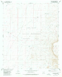 Wilde Tank 1980 topographic map thumbnail