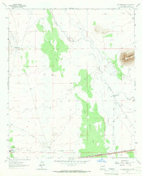 Williams Ranch 1964 topographic map thumbnail