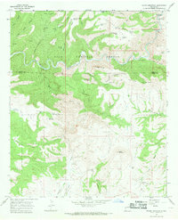 Wilson Mountain 1965 topographic map thumbnail
