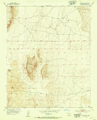 Wind Mesa 1952 topographic map thumbnail