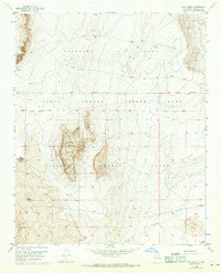 Wind Mesa 1952 topographic map thumbnail