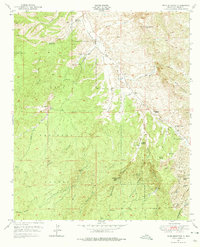 Wind Mountain 1950 topographic map thumbnail