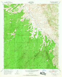 Wind Mountain 1950 topographic map thumbnail