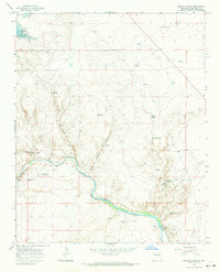 Windmill Draw 1965 topographic map thumbnail